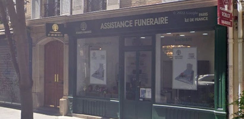 Photographie de l'Assistance Funéraire Paris Île-de-France de Paris 20