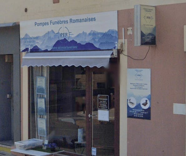 Photographie de la Pompes Funèbres Romanaises