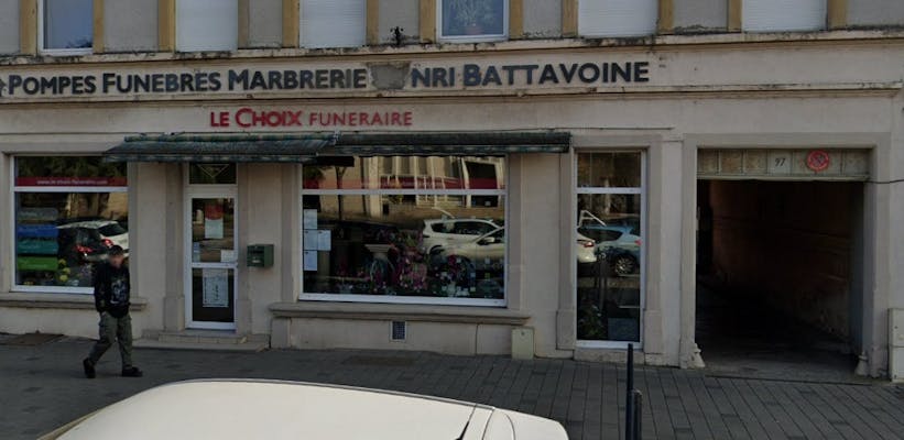 Photographie de la Pompes Funèbres et Marbrerie Battavoine de Yutz