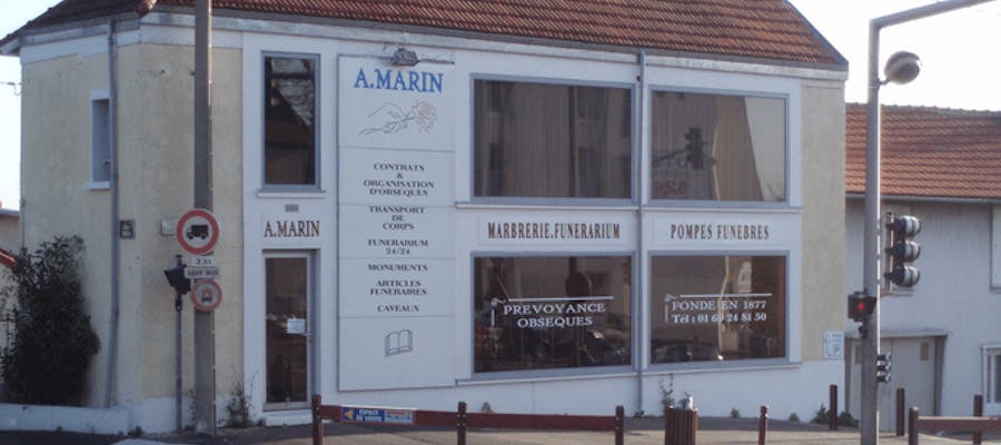 photo de l'agence Pompes Funèbres Marbrerie Arnaud Marin
