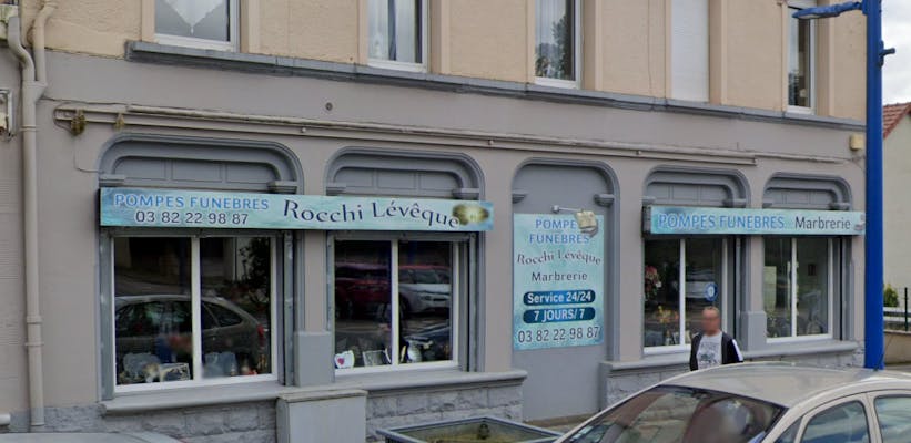Photographie Pompes Funèbres Rocchi Leveque de Tucquegnieux