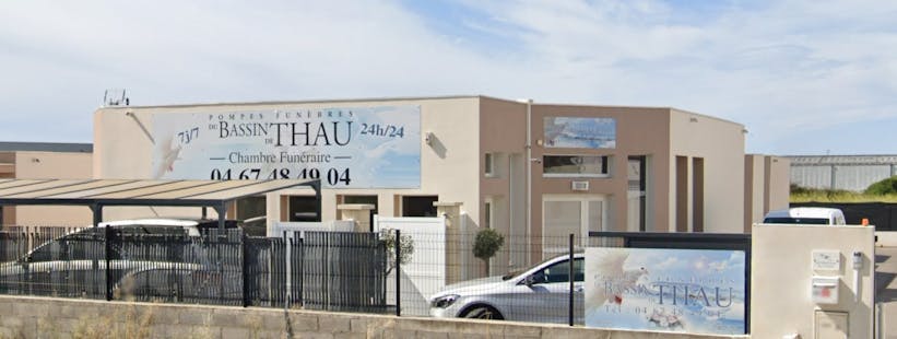 Photographie de la Pompes Funèbres du Bassin de Thau de la ville de Poussan