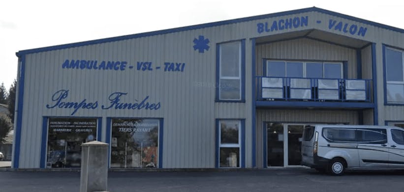 Photographie de la Pompes Funèbres Blachon Valon