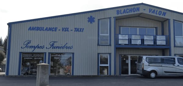 Photographie de la Pompes Funèbres Blachon Valon