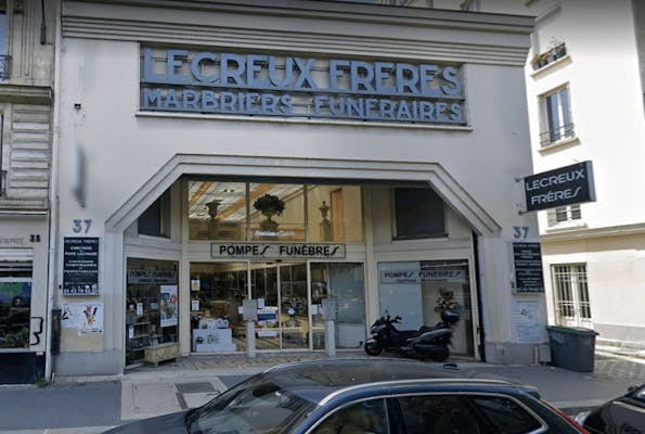 Photographie de Pompes Funèbres Lecreux Frères de Paris