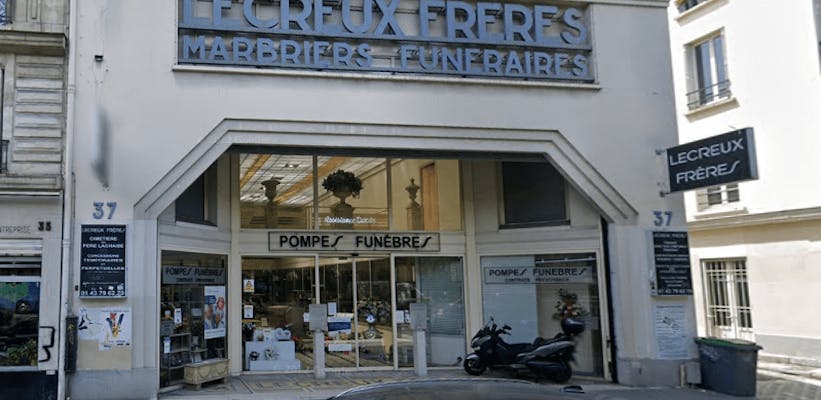 Photographie de Pompes Funèbres Lecreux Frères de Paris