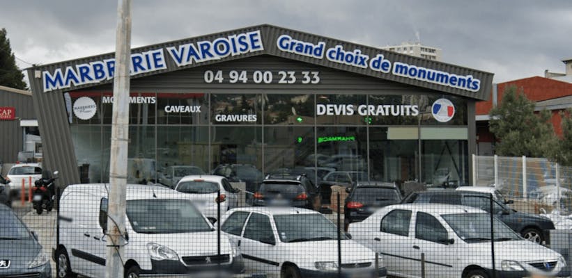 Photographie de la Marbrerie Varoise de Toulon