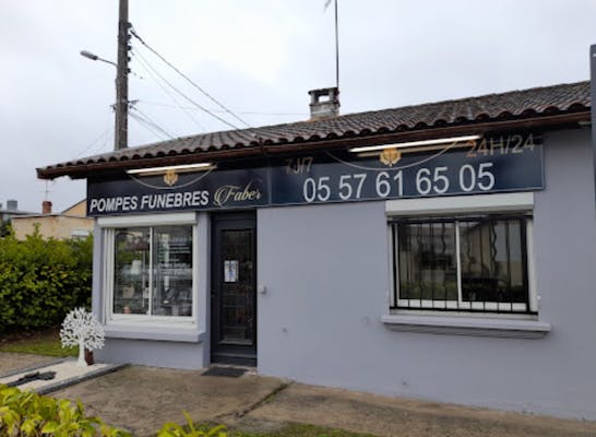 Photographie Pompes Funèbres Faber de Cenon
