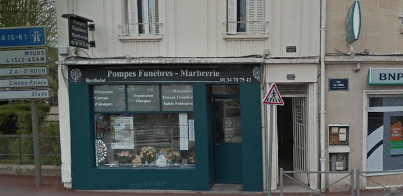 Photographie de Pompes Funèbres Et Marbrerie Berthelot de Beaumont-sur-Oise