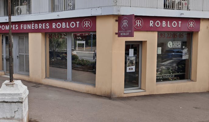 Photographie de la Pompes Funèbres Roblot de Cagnes-sur-Mer