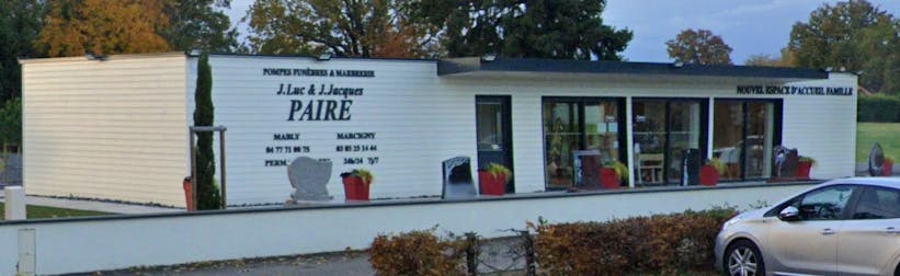 Photographie de la Pompes funèbres Paire de Mably

