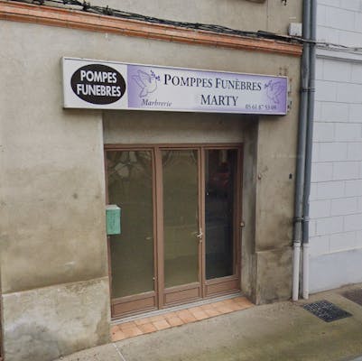 Photographie Pompes Funèbres Marty de Rieumes