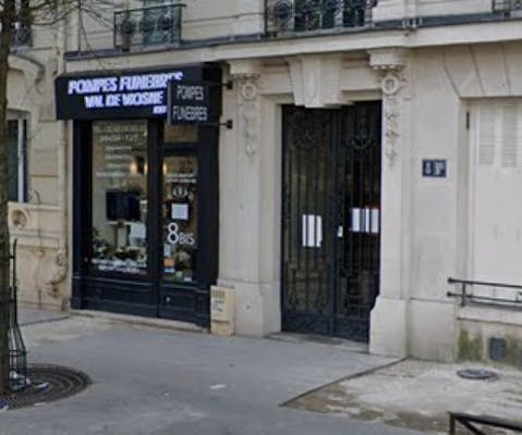 Photographie de la Pompes Funèbres du Val de Viosne de Paris