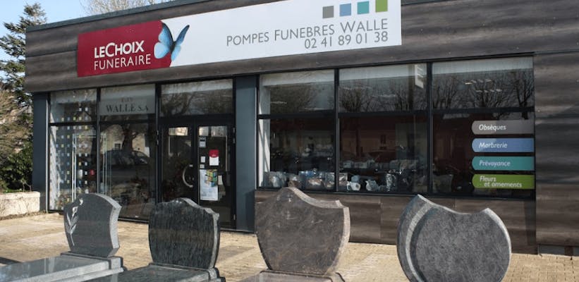 Photographie Pompes Funèbres WALLE de Baugé