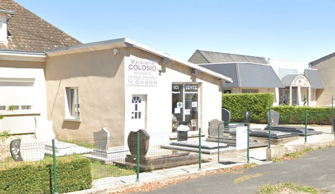 Photographie Marbrerie COLOSIO de Châtillon-sur-Indre