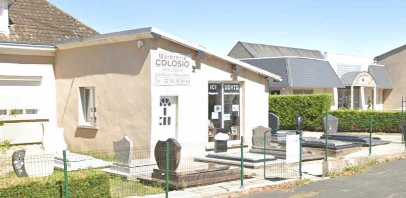 Photographie Marbrerie COLOSIO de Châtillon-sur-Indre