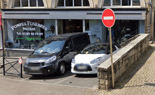 Photographie de la Pompes Funèbres Mecker