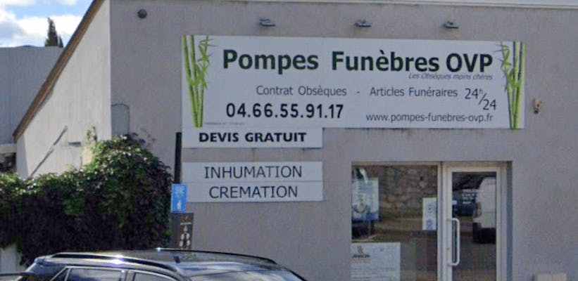 Photographie de la Pompes Funèbres OVP