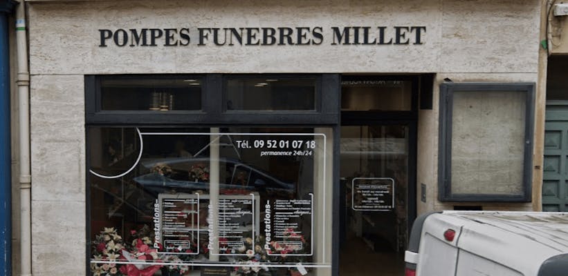 Photographie de la Pompes Funèbres Millet de Versailles