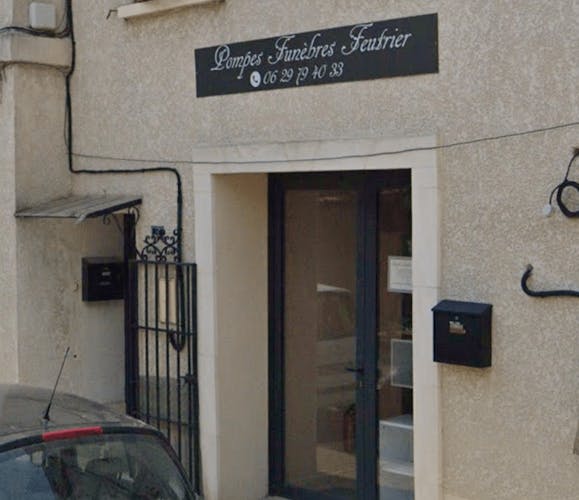Photographie de la Pompes Funèbres Feutrier de Mouriès