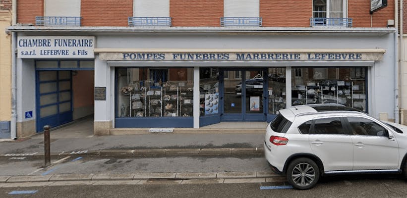 Photographie Pompes Funèbres et Marbrerie Lefebvre & Fils de Compiègne