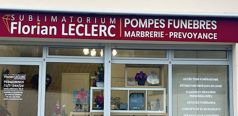 Photographie de la Pompes funèbres Sublimatorium Florian Leclerc