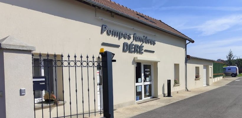 Photographie de la Pompes Funèbres Déré d'Autreville