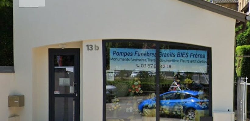 Photographie de La Pompes funèbres Granits Bies Frères de Hombourg-Haut