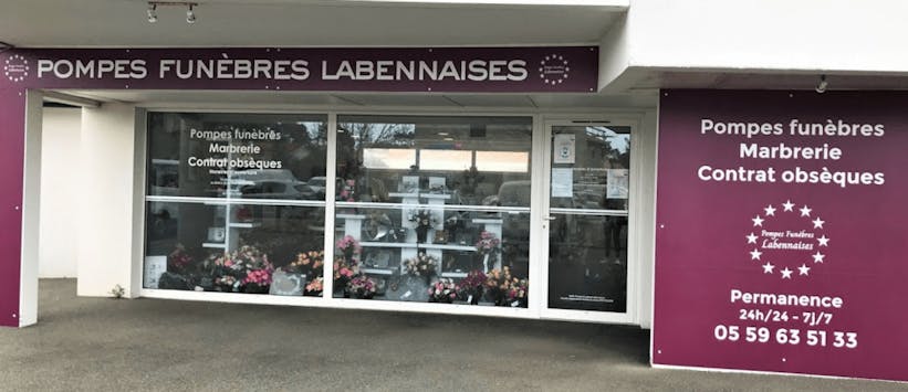 Photographie de la Pompes Funèbres Labennaises