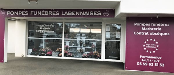 Photographie de la Pompes Funèbres Labennaises