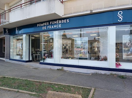 Photographie de la Pompes Funèbres de France de Lucé