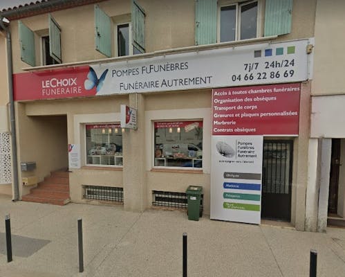 Photographie de la Pompes Funèbres Autrement de Nîmes
