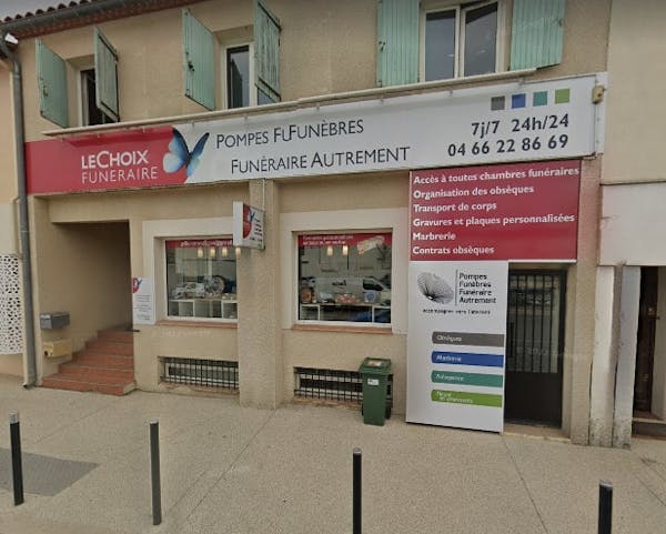 Photographie de la Pompes Funèbres Autrement de Nîmes
