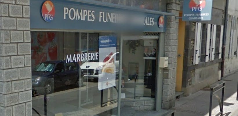 Photographie de la Pompes Funèbres Générales de Saint-Pourçain-sur-Sioule