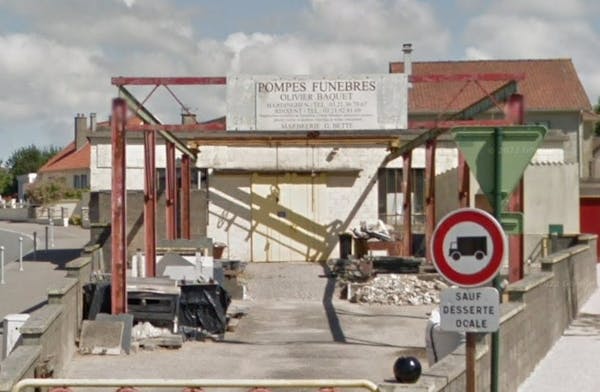 Photographie de la Pompes Funèbres Baquet Olivier de Rinxent
