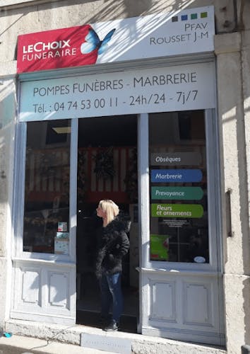 Photographie de la Pompes Funèbres de l'Agglomération Viennoise - Le Choix Funéraire
