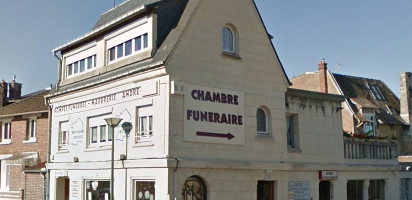 Photographie de la Pompes Funèbres André de Chauny
