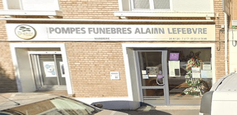 Photographie Pompes Funèbres Marbrerie Alain Lefebvre de Faches-Thumesnil