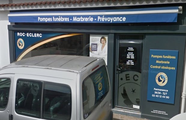 Photographie de la Pompes Funèbres Roc-Eclerc de Clisson
