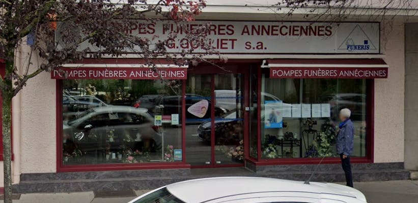 Photographie de La Pompes Funèbres Marbrerie Anneciennes G.Golliet d'Annecy