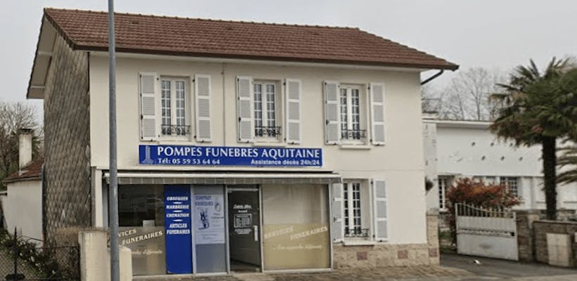 Photographie de la Pompes Funèbres Aquitaine
