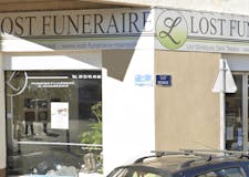 Devanture de Pompes funèbres Lost Funéraire Marseille