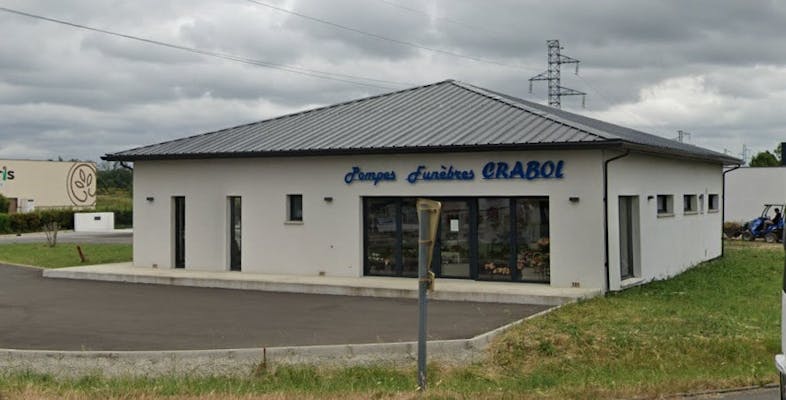 Photographie de la Pompes Funèbres CRABOL de Bram
