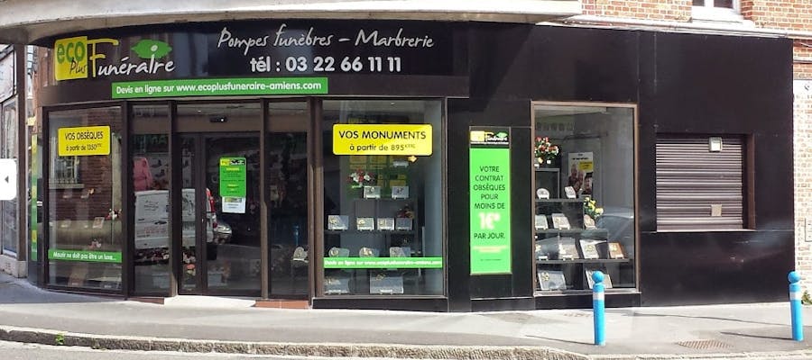 photo de l'agence Ecoplus Funéraire Amiens