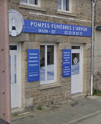 Photographie de la Pompes funèbres L’Arvor de Pleurtuit
