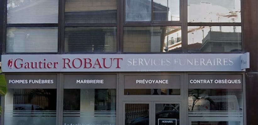 Photographie de la Pompes funèbres services funéraires Gautier Robaut  de la ville de Nice