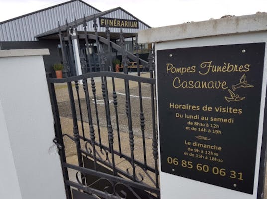 Photographie de Pompes Funèbres Casanave de Castetnau-Camblong