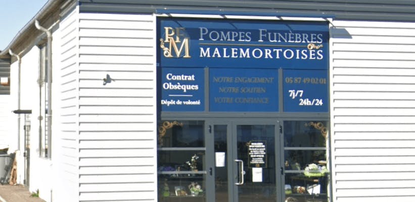 Photographie de la Pompes Funèbres Malemortoises