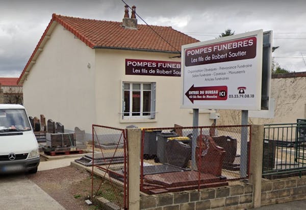 Photographie de la Pompes funèbres les Fils de Robert Sautier de Laon
