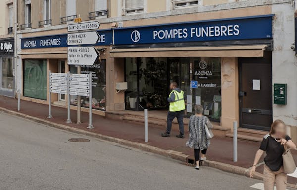 Photographie de la Pompes Funèbres Assenza de Raon-l'Étape